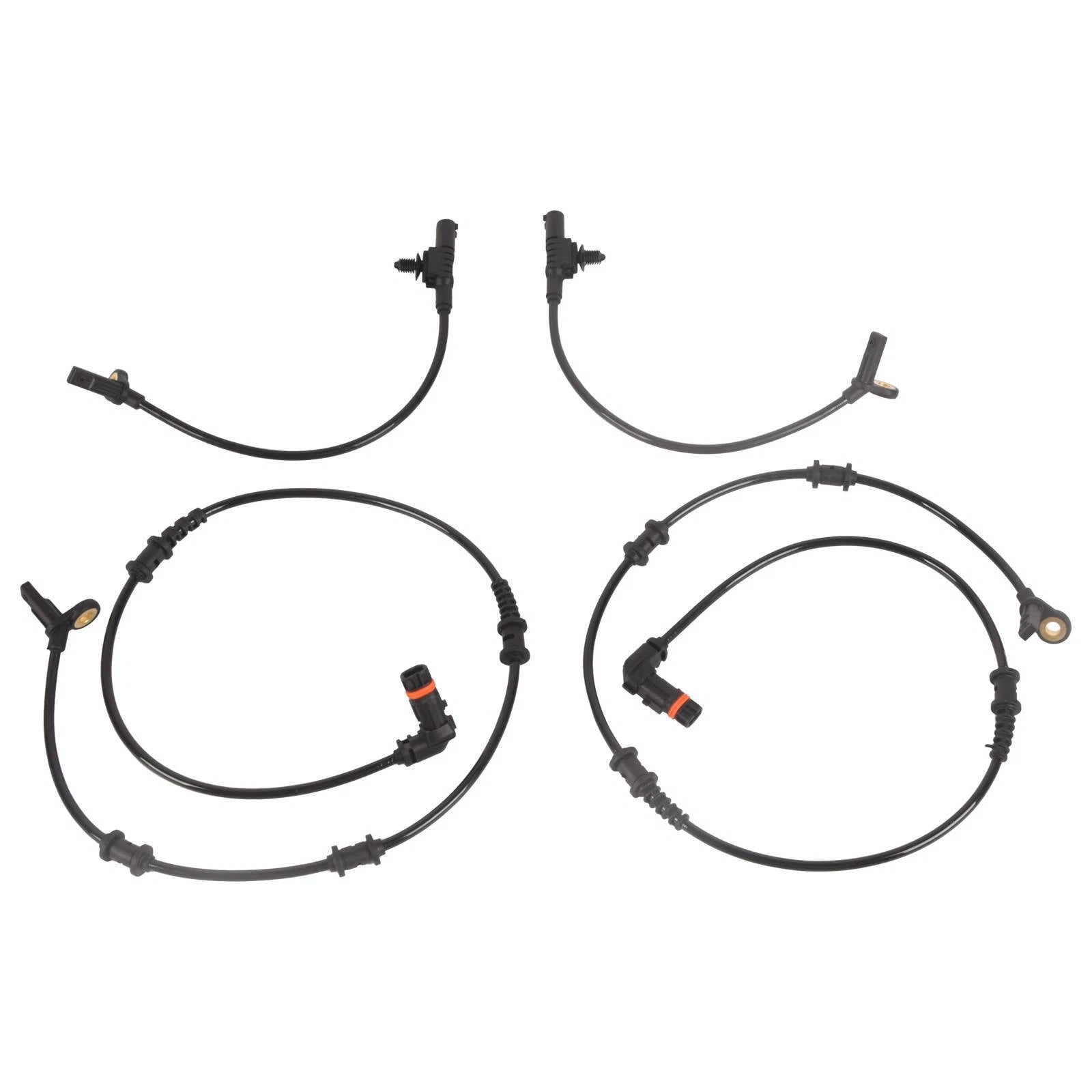 Set of 4 ABS Wheel Speed Sensors for Mercedes-Benz GL450 (2007–2010)