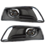 Fog Light Covers for Chevrolet Malibu (2013-2015) Black