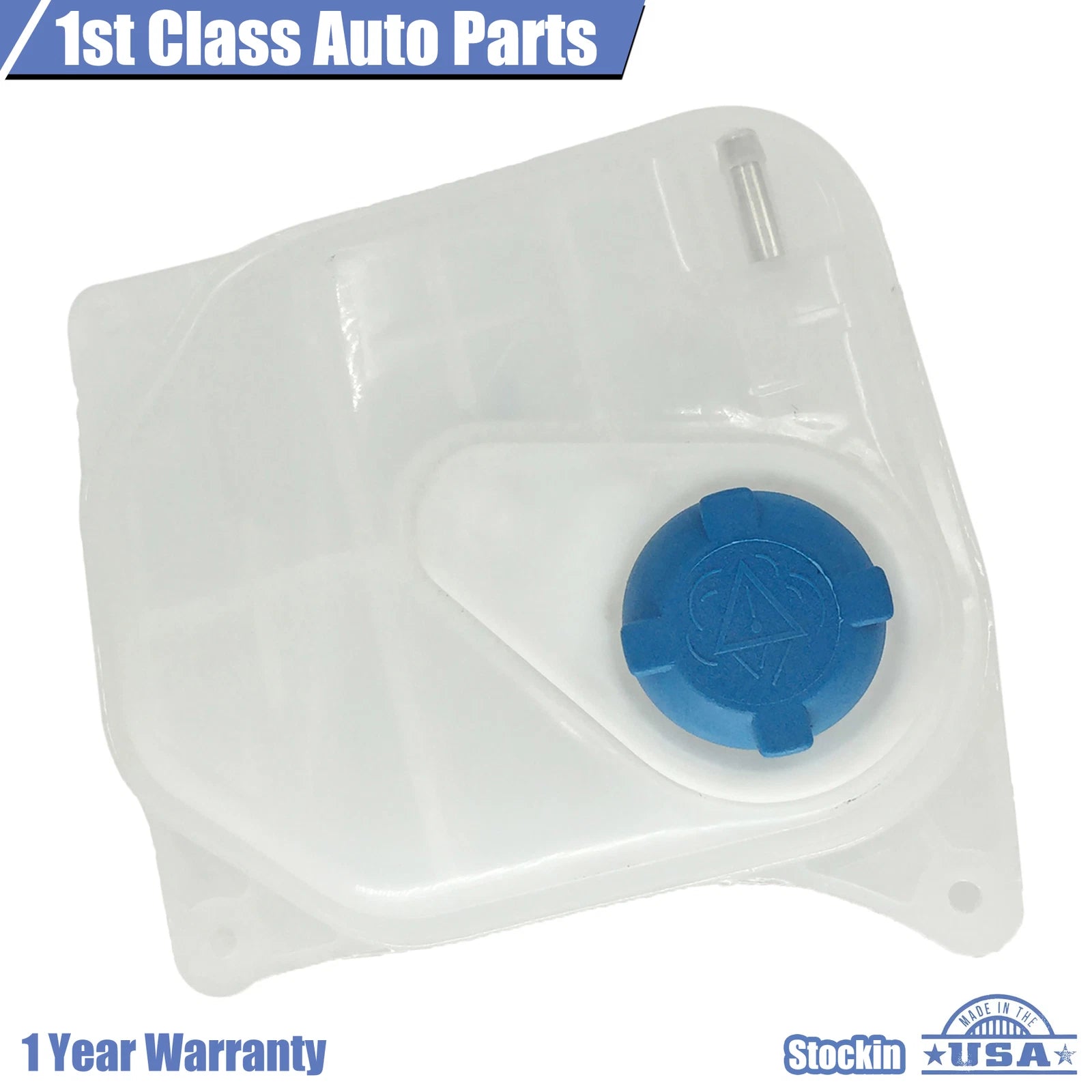 Coolant Reservoir Tank with Cap for Audi A6 Quattro S4 S6 (1995–2005) 603-634