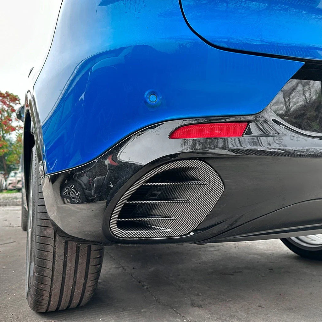 1 Pair Carbon Style Exhaust Tips Side Vent for Alfa Romeo Tonale (2023–2026)