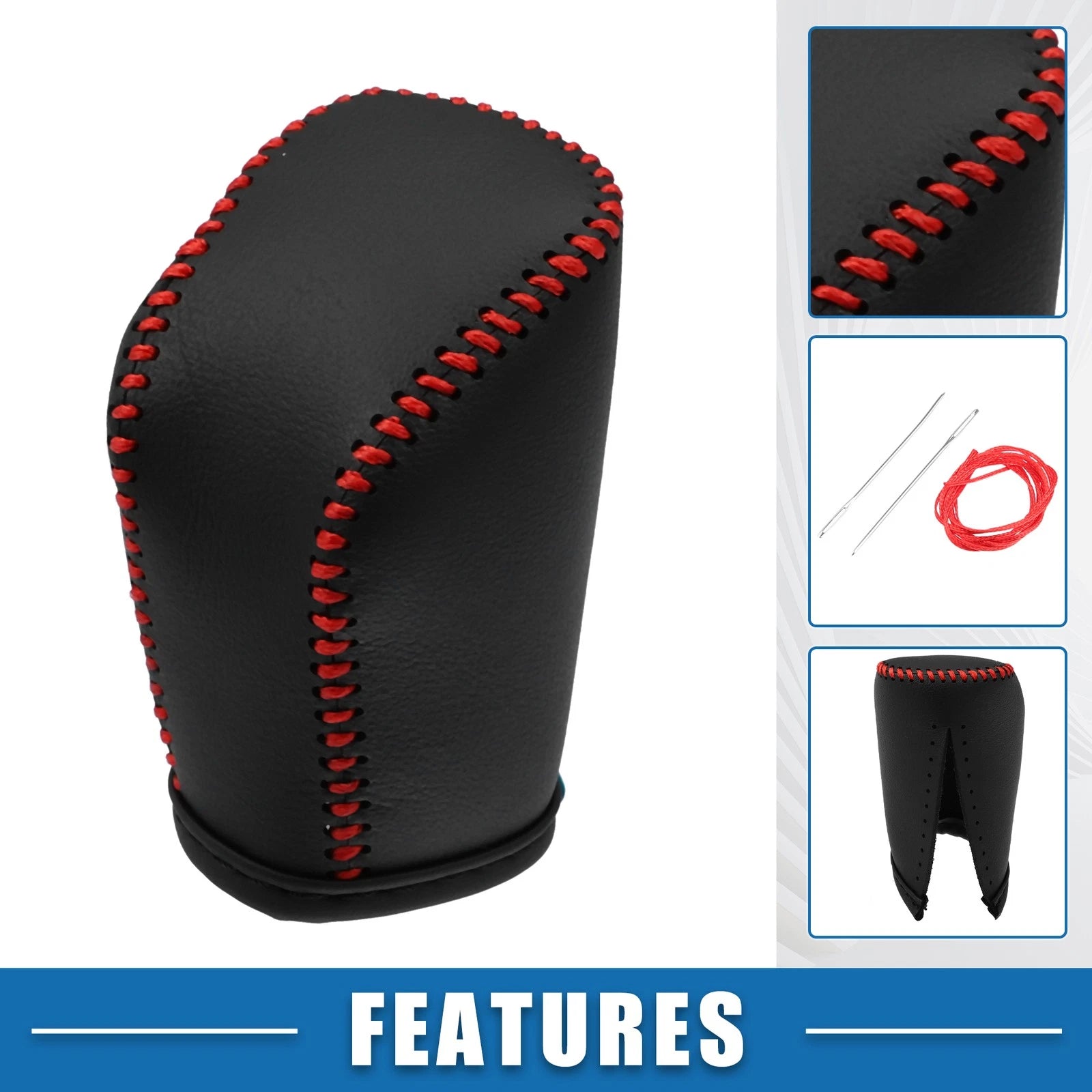 Gear Shift Knob Cover Trim for Lexus ES 300h 350 (2016–2018) Black