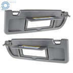 Set of 2 Sun Visors for Honda Civic (2006–2011) Dark Atlas Grey