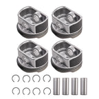 Set of 4 Engine Pistons for Toyota Celica MR2 Corolla Matrix 1.8L 1ZZFE (1998–2008)