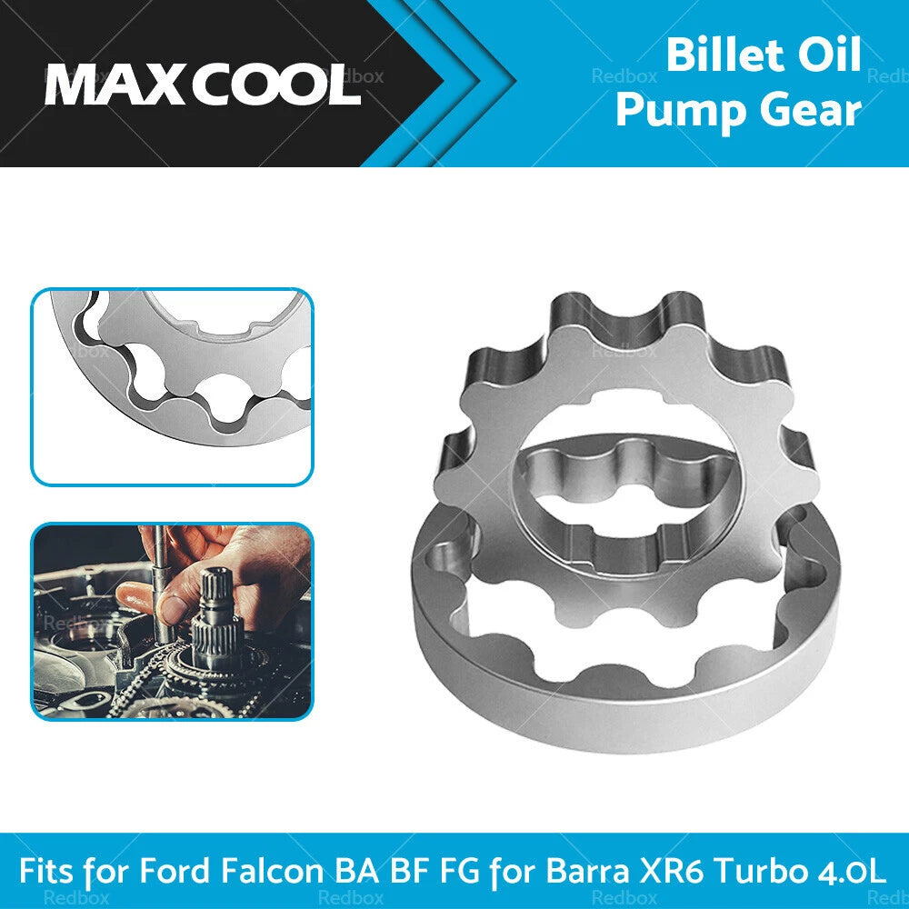 Billet Oil Pump Gears for Ford Falcon BA BF FG Barra 4.0L (2002–2016)