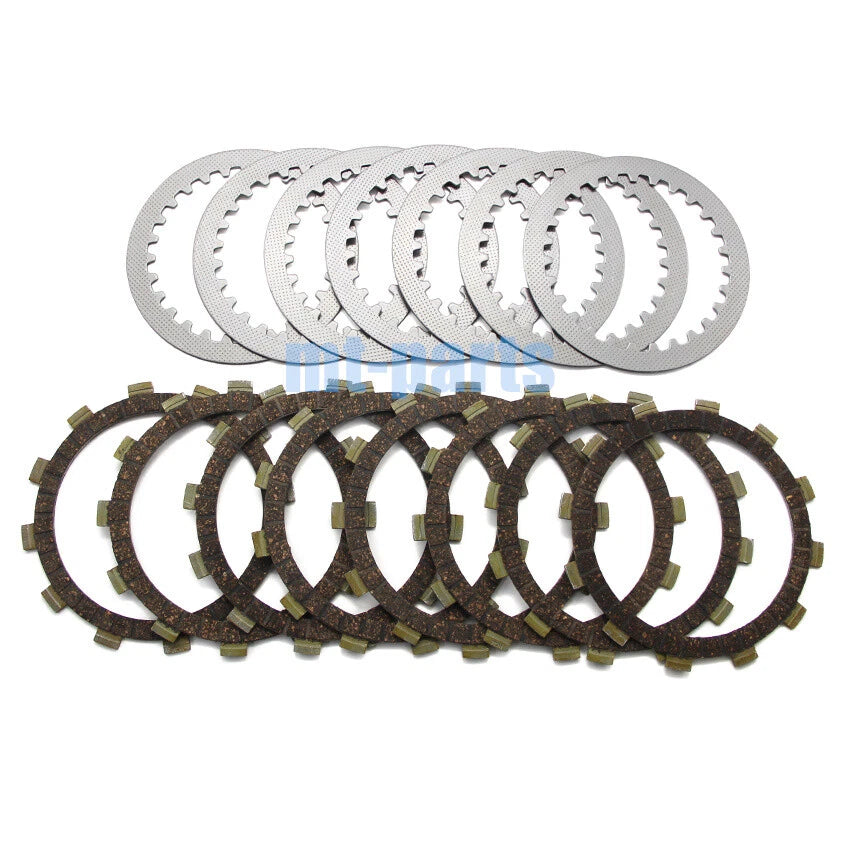 Clutch Friction Disc Plate Kit for Yamaha XJR400 (1993–2007) / XZ550RJ (1982) / XZ550RK (1983)