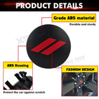 4PCS 63mm 2.5-Inch ABS Rim Center Cap Cover Replacements for Dodge (2007-2014)
