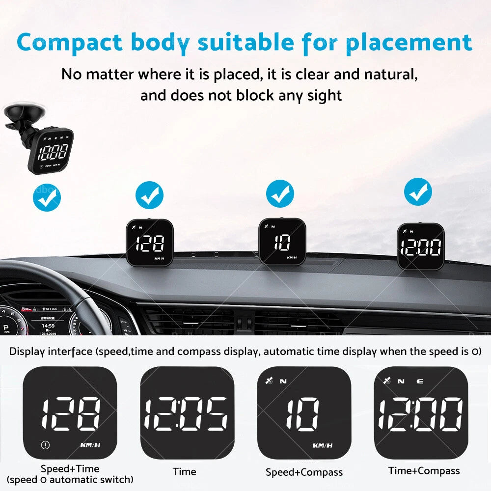 HUD Head Up Display GPS Speedometer for Universal (2002–Present)
