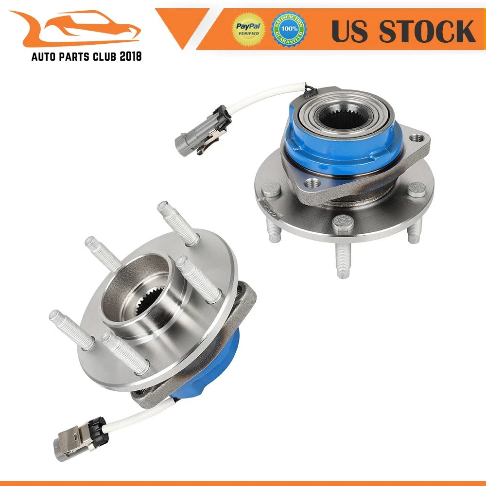 2 Rear Wheel Hub Bearings for Chevrolet Corvette (1997–2008) Cadillac XLR (2004–2008)