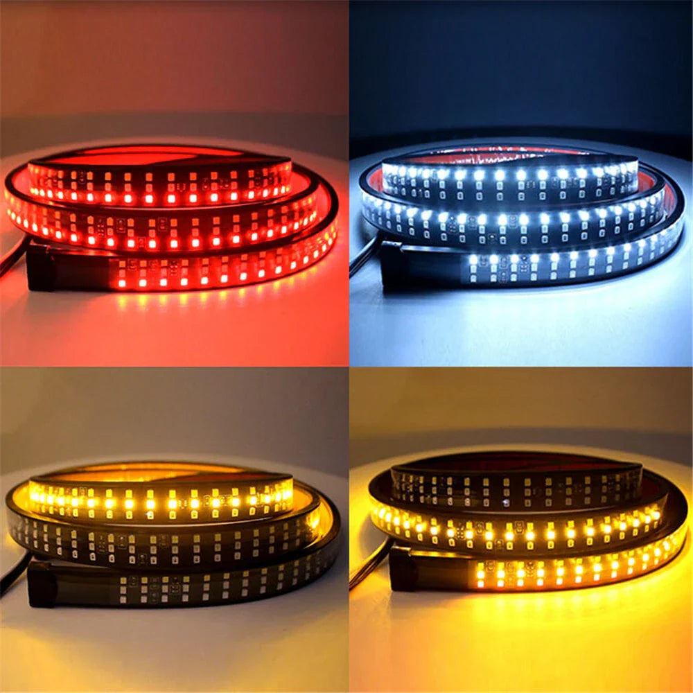 60" 3 Row 432-LED Tailgate Light Bar for Truck