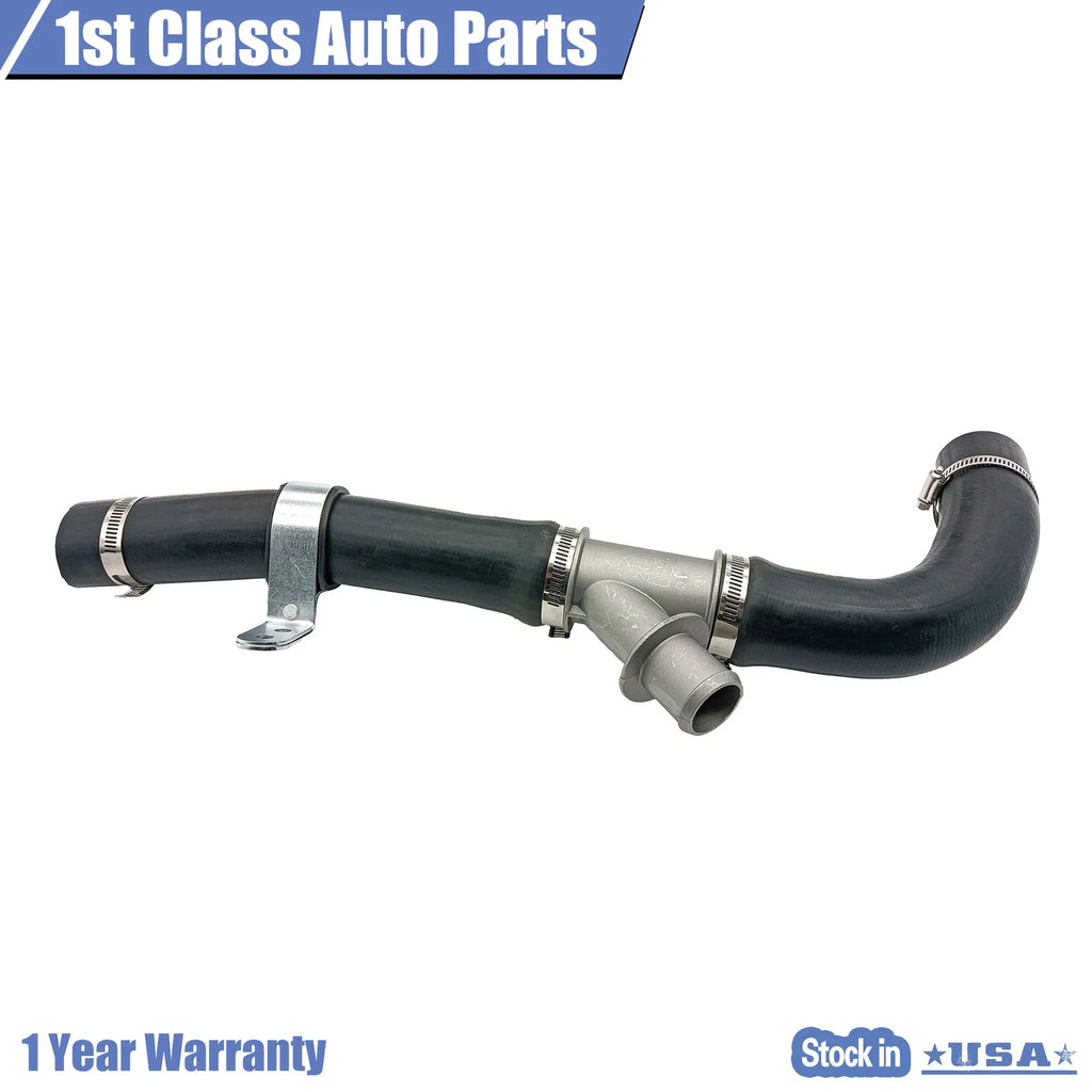 Diesel Upper Radiator Inlet Aluminum Y Hose for Dodge Ram 2500 3500 (2003–2018)