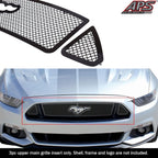 Stainless Black Mesh Grille for Ford Mustang V8 (2015-2017)