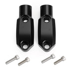 Aluminium 7/8" Front Master Cylinder Clamp for Motorcycle (10mm Mirror Mount)