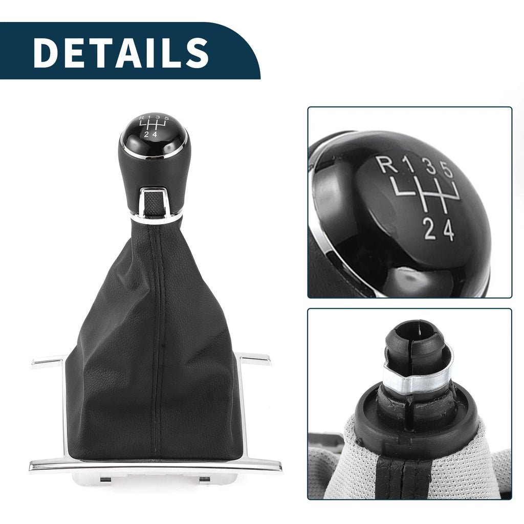 5 Speed Gear Shift Knob with Cover for Volkswagen Amarok (2010–2016)