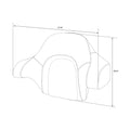 Backrest Pad for Harley Touring Electra Glide (2014–2024)