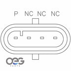 Voltage Regulator for GMC K1500 V8 6.5L (1996-1998)