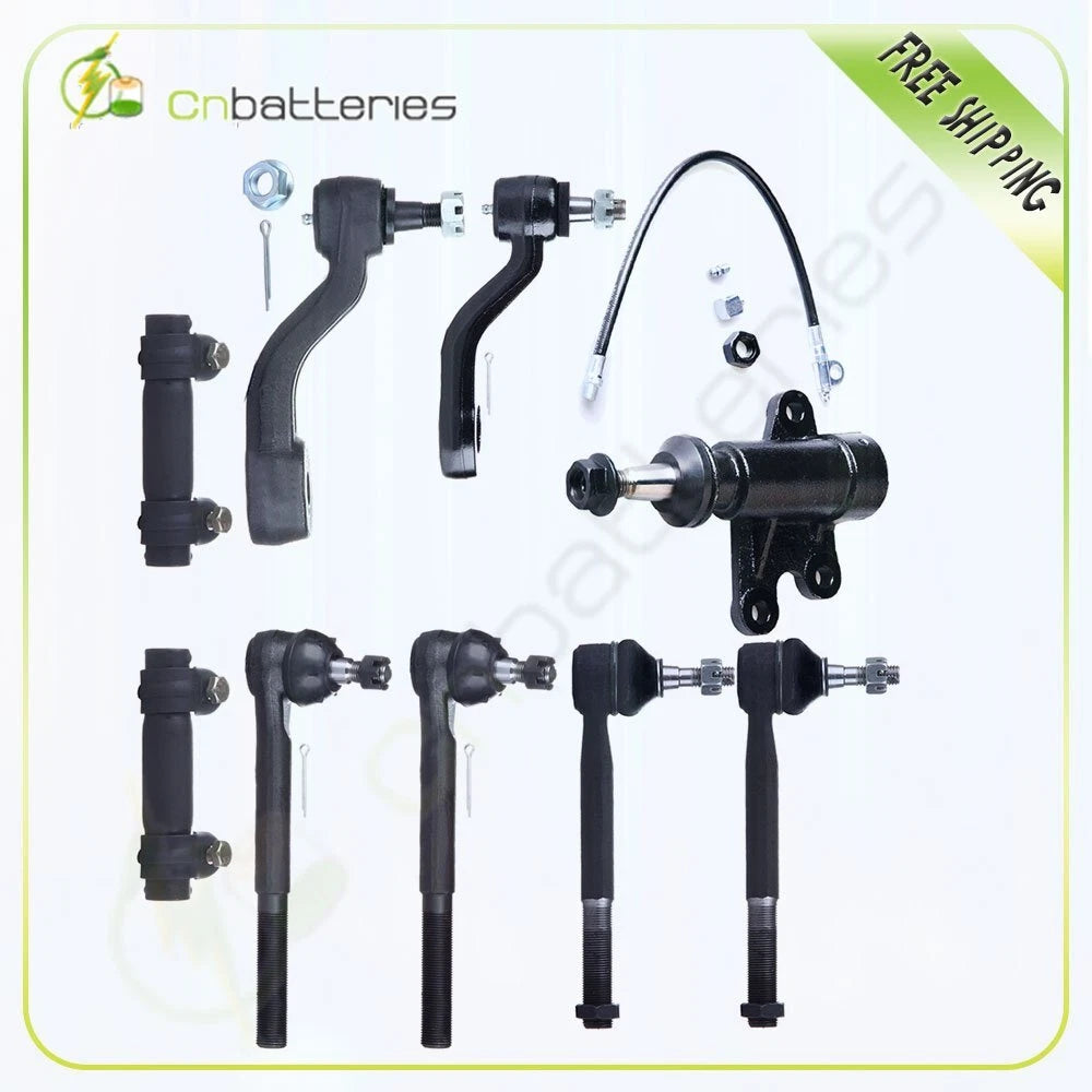 9 Pcs Tie Rod End Pitman Idler Arm for Chevrolet C1500 C2500 C3500 (1993–1999)