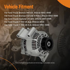Alternator for Ford Explorer V6 4.0L (1991-1995)