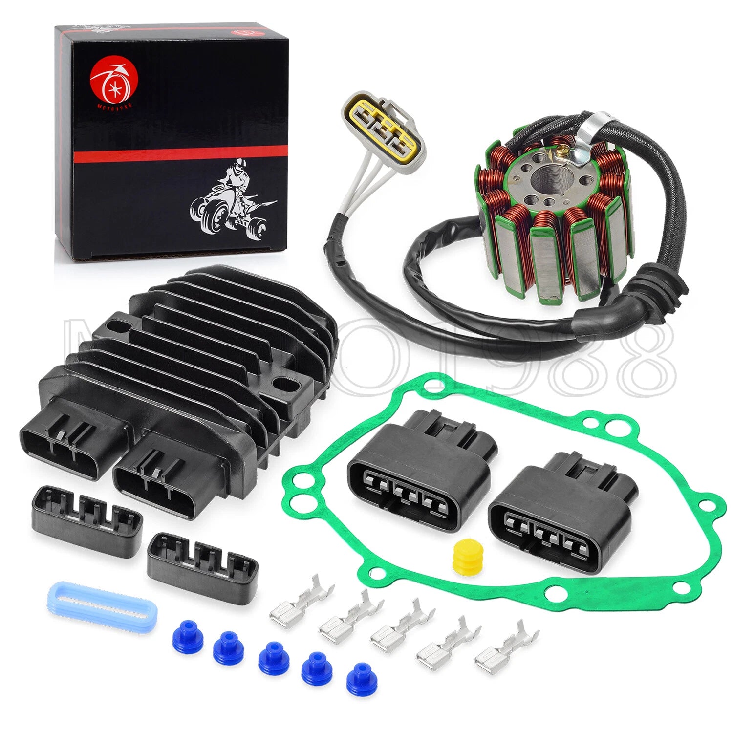 Magneto Stator and Regulator Gasket for Yamaha R1 FZ1 FZ8 (2007-2015)