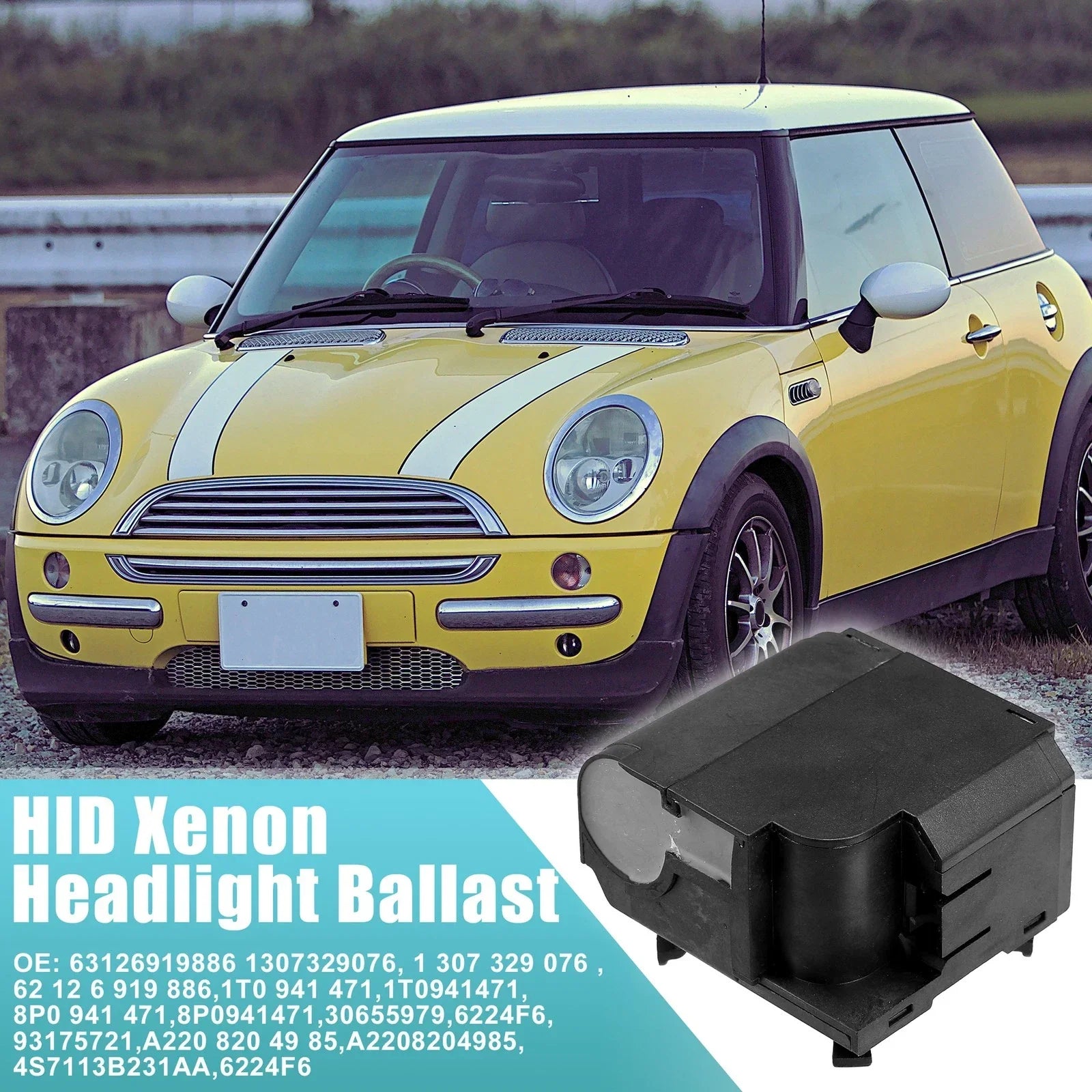 Xenon Headlight Igniter Bulb Holder for VW Golf GTI (2006-2009)