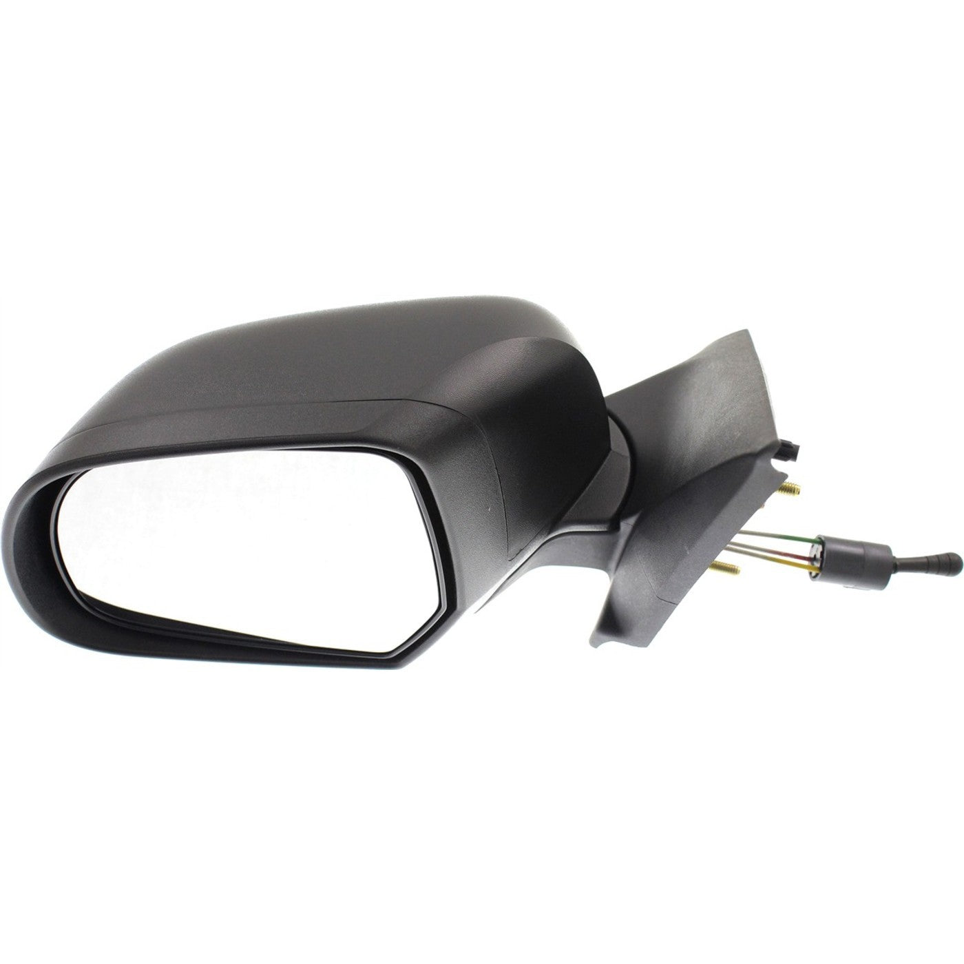 Manual Remote Mirror for Nissan Versa Sedan (2012–2015) Black