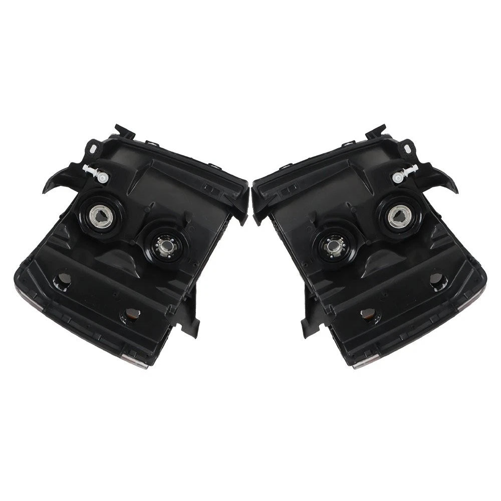 Set of 2 Halogen Headlights for Chevy Silverado 1500/2500/3500HD (2007-2014)