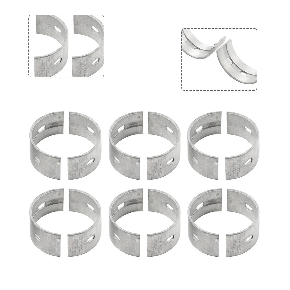 12X +50 31.5MM Main Crankshaft Bearings for Kawasaki ZZR400 (1990–2006) ZZR600 (1990–2004)
