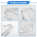 1 Pcs Headlight Lens Cover for Lexus LS460/LS600 (2010–2012) PC Clear