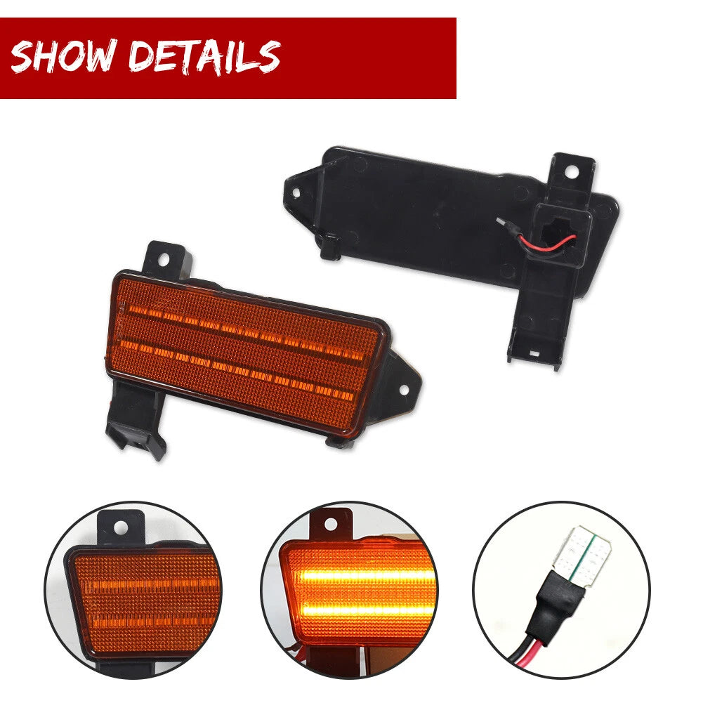LED Front Side Marker Lights for 70 Chevy Chevelle El Camino