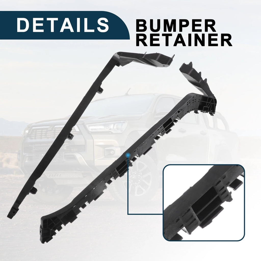 1 Pair Rear Bumper Retainer Bracket No. 71593TR0A02/71598TR0A02 for Honda Civic 