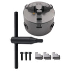 80mm 3 Jaw Self Centering Lathe Chuck for K11-80 (3")