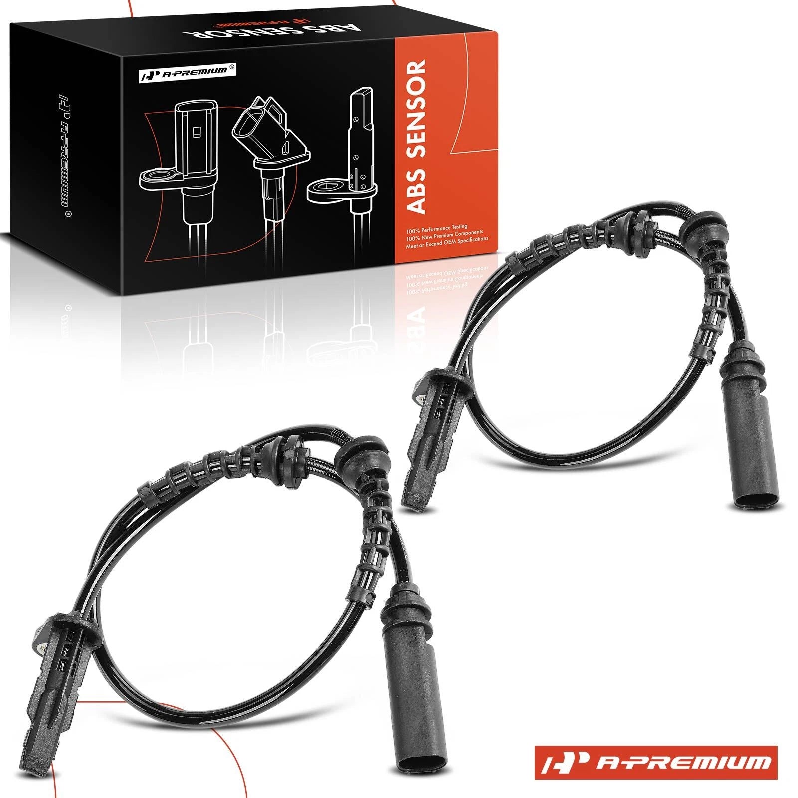 2X Rear ABS Wheel Speed Sensor for BMW M3 M4 M2 (2021–2025)
