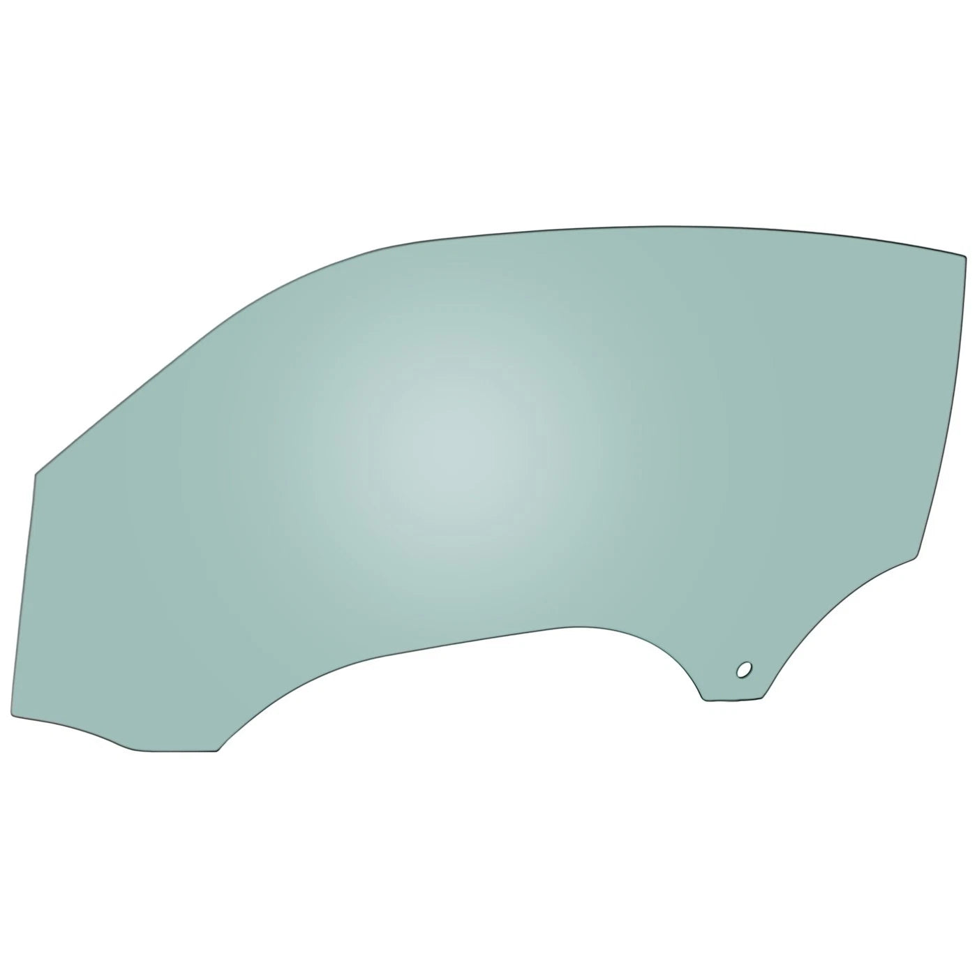 Set of 2 Front Door Glasses for VW