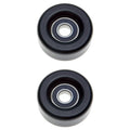 2X Accessory Drive Belt Idler Pulley Set for Savana 2500 3500 (2010–2020)