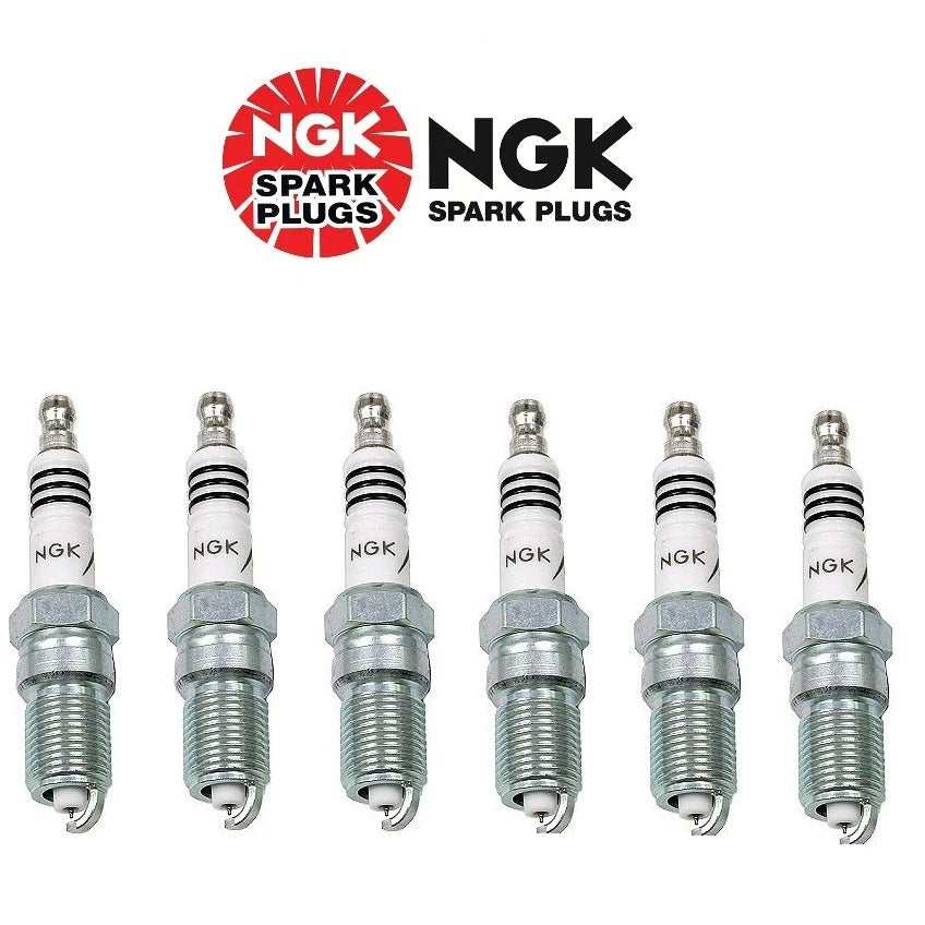Set of 6 NGK 7164 Iridium IX Spark Plugs for Performance (TR55IX)