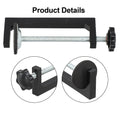 Reversible woodworking clamp for woodworking tasks (10105mm)