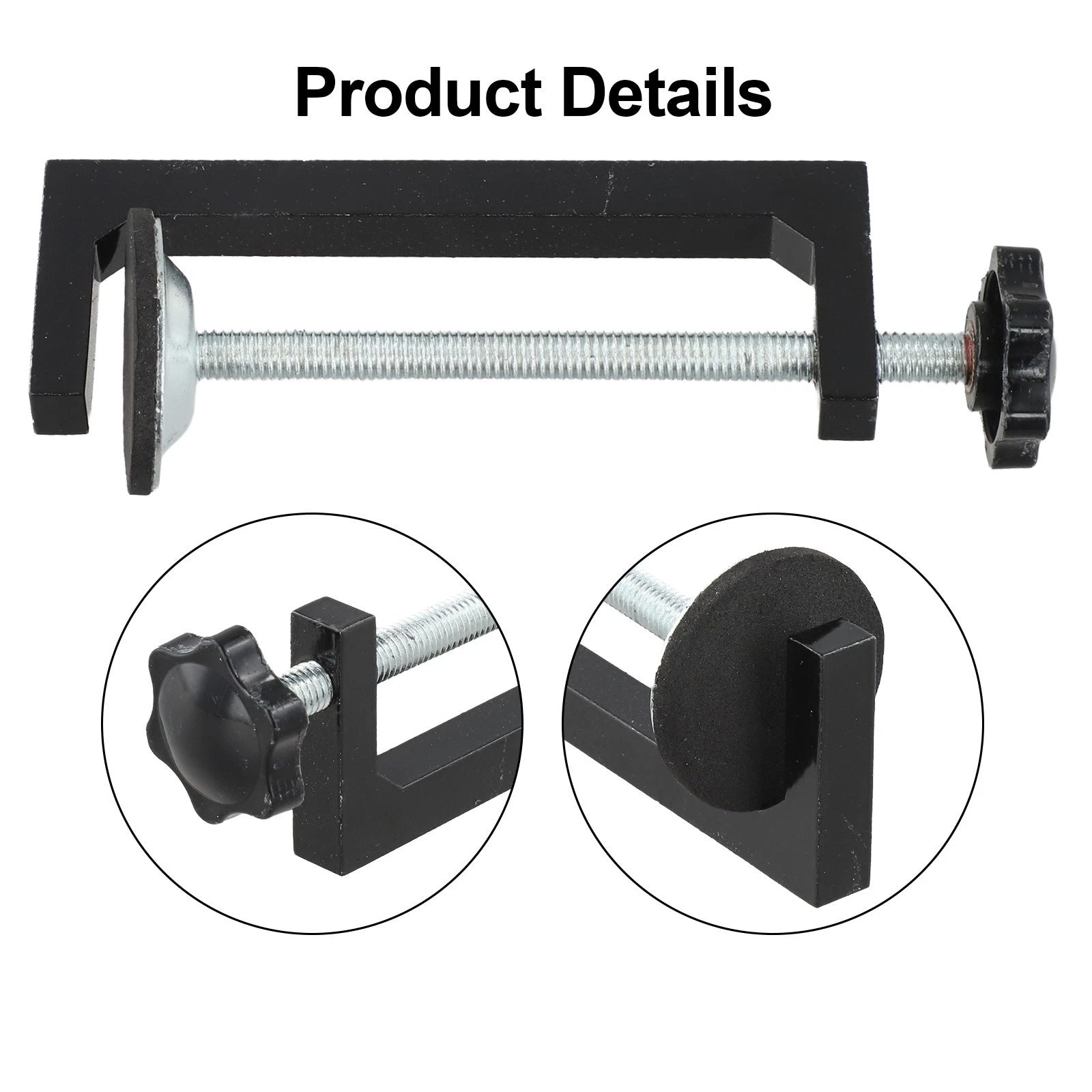 Reversible woodworking clamp for woodworking tasks (10105mm)