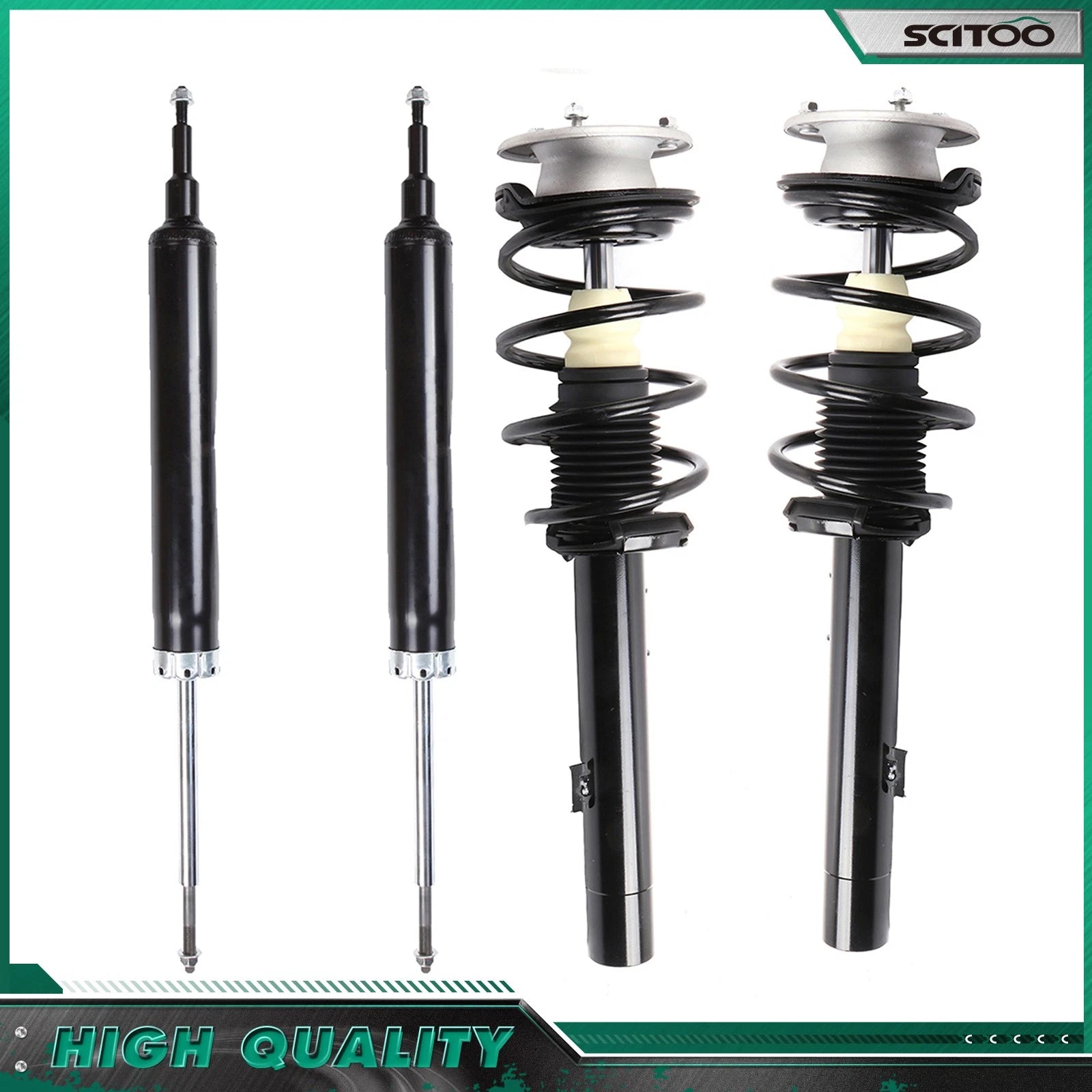 Front Complete Struts & Rear Shocks for BMW 328i E90 E91 E92 E93 (2007–2011)