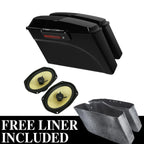 Hard Saddlebag & 6x9" Speakers for Harley Electra Glide (1994–2013)