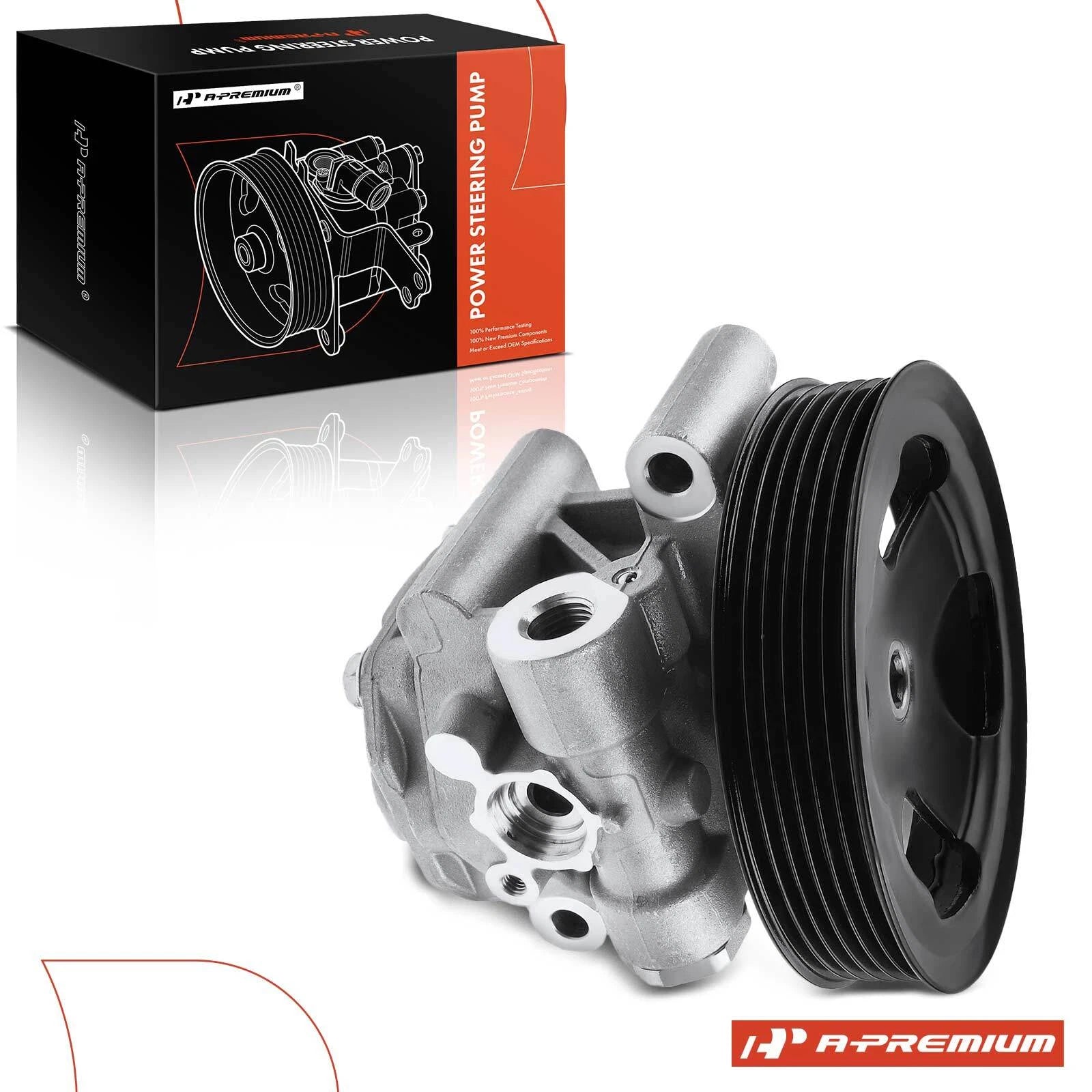 Power Steering Pump with Pulley for Lincoln Zephyr, Ford Fusion (2006–2012)