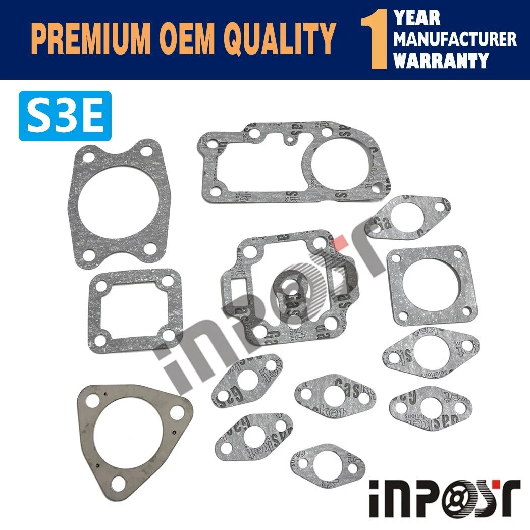 Full Gasket Kit with Head Gasket for Mitsubishi S3E S3E2