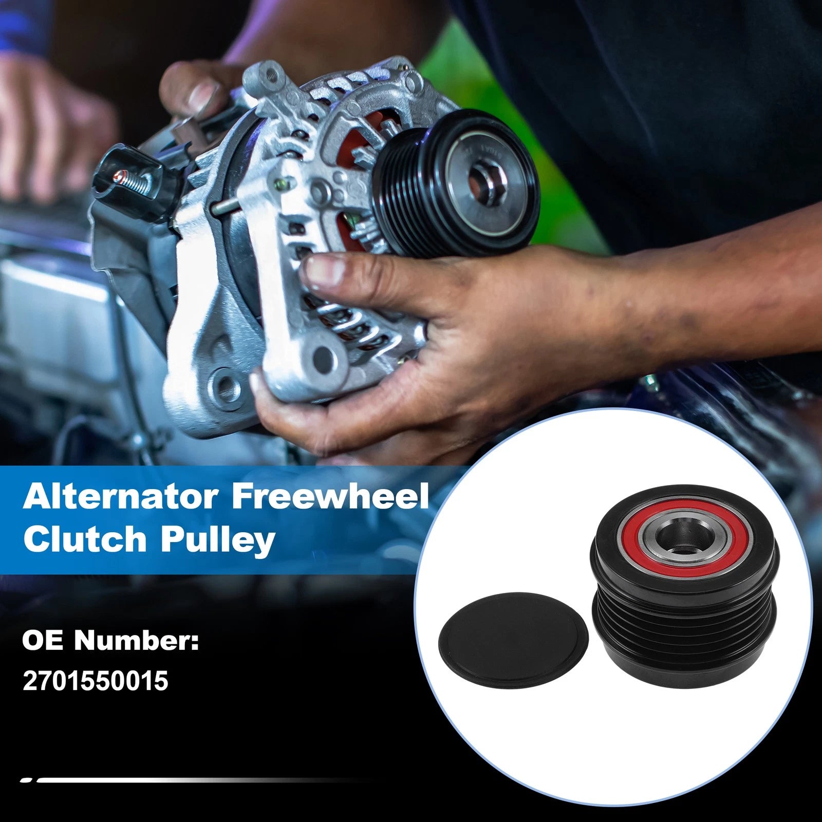 Alternator Freewheel Clutch Pulley for Mercedes-Benz W117 (2015–2018)