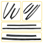 Set of 4 Door Lower Weatherstrip Seals for F250 F350 F450 F550 (1999–2016)