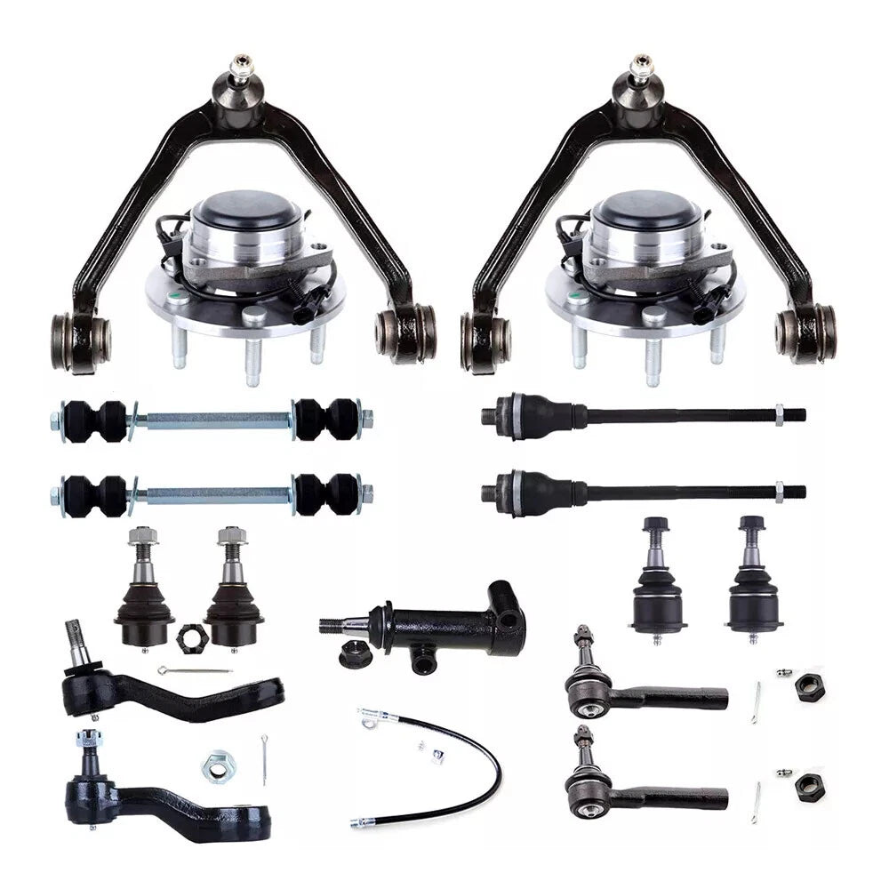 17pcs Front Control Arm & Ball Joint Link for Chevy Suburban 1500 (2000-2005)