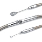 Stainless Braided +2" Clutch Cable for Harley-Davidson Dyna Street Bob (2006)