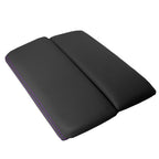 Leather Console Armrest Cover for Mazda CX-9 (2010–2015) Purple Stitch