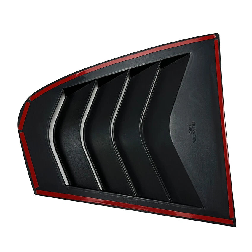 Side Window Louver Shutter Cover for BMW F30 3-Series (2013–2019) Carbon Look