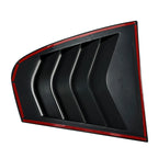 Side Window Louver Shutter Cover for BMW F30 3-Series (2013–2019) Carbon Look
