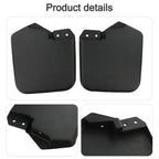 Set of 2 Front Mud Flaps for Ford Transit Custom (2012)