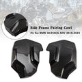 Side Frame Fairing Cowl Guards for BMW R1250GS ADV (2018–2023) Carbon