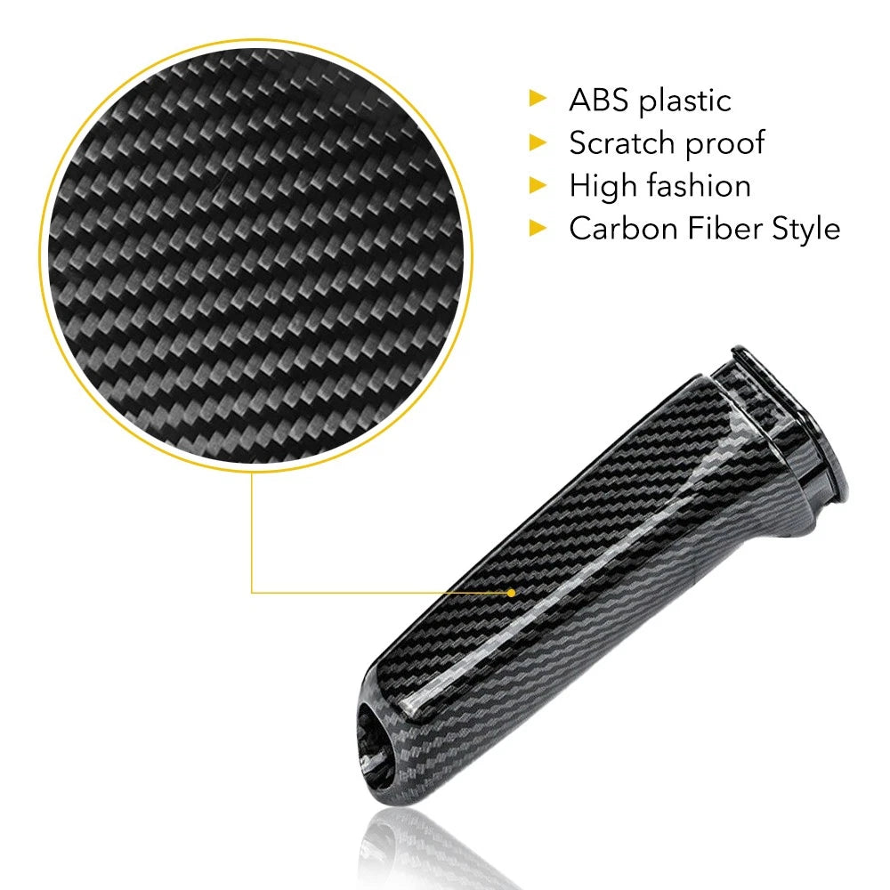 Carbon Fiber Handbrake Handle Cover for BMW E92 E46 E90 F30 E60 E63 (2007-2013)